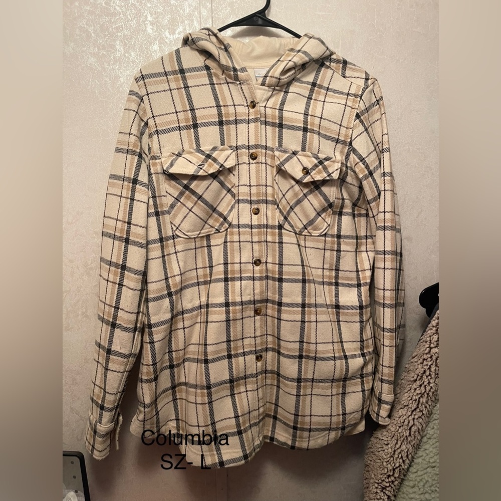 Columbia Flannel with Hood